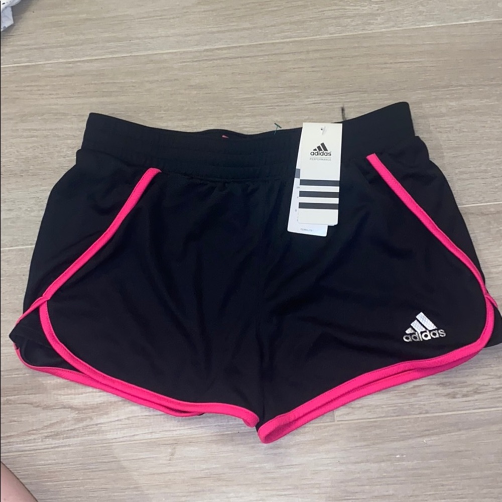 adidas girls shorts